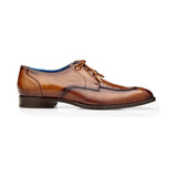 Belvedere Shoes Primo Oxford Genuine Alligator Pebble Grain Calf Almond R83