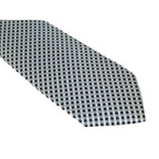 Men's Tie Hankie Set J.Valintin Private Collection R78 Black White Checkers