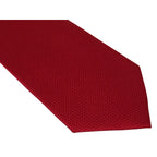 Men's Woven Tie Hankie Set J.Valintin Private Collection R86 Red Dots