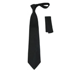Men's Woven Tie Hankie Set J.Valintin Private Collection R91 Shadow Stripe