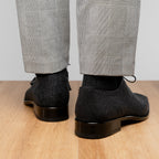 Genuine Stingray Exotic Lace-Up Shoes Rimini Black