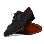 Genuine Stingray Exotic Lace-Up Shoes Rimini Black