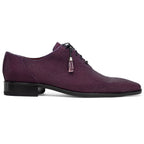 Genuine Stingray Exotic Lace-Up Shoes Rimini Purple