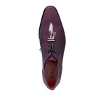 Genuine Stingray Exotic Lace-Up Shoes Rimini Purple