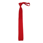 Men's Vitorofolo Italy Slim Tie Woven Fabric Fashionable RS-2 Red
