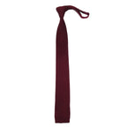 Men's Vitorofolo Italy Slim Tie Woven Fabric Fashionable RS-3 Burgundy