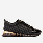 Vinci The Monte Carlo Black Checkered Men Sneaker Limited Edition