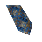 Men's Stacy Adams Tie and Hankie Set Fancy Woven Silky Satin #SAT71 Blue