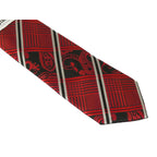 Men's Stacy Adams Tie and Hankie Set Fancy Woven Silky Satin #SAT73 Red