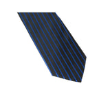 Men's Stacy Adams Tie and Hankie Set Fancy Woven Silky Satin #SAT76 Blue