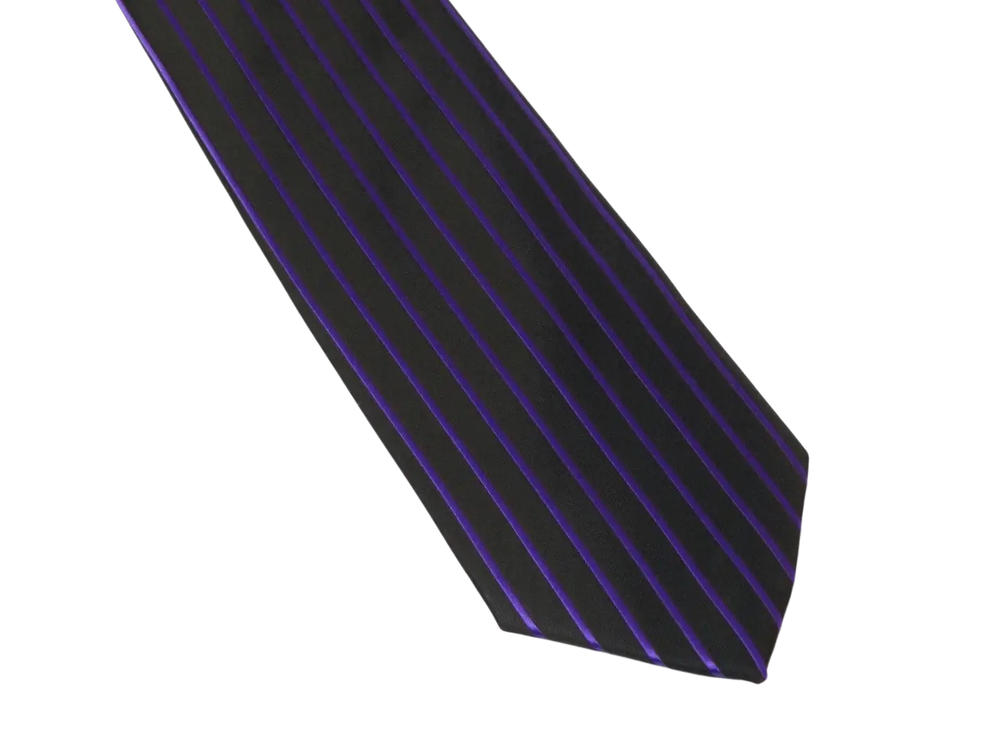 Men's Stacy Adams Tie and Hankie Set Fancy Woven Silky Satin #SAT78 Purple