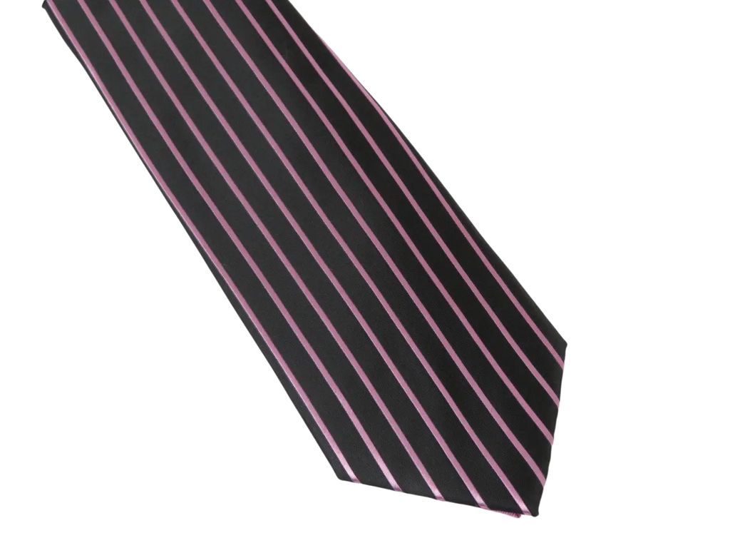 Men's Stacy Adams Tie and Hankie Set Fancy Woven Silky Satin #SAT79