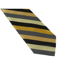 Men's Stacy Adams Tie and Hankie Set Fancy Woven Silky Satin #SAT84 Gold