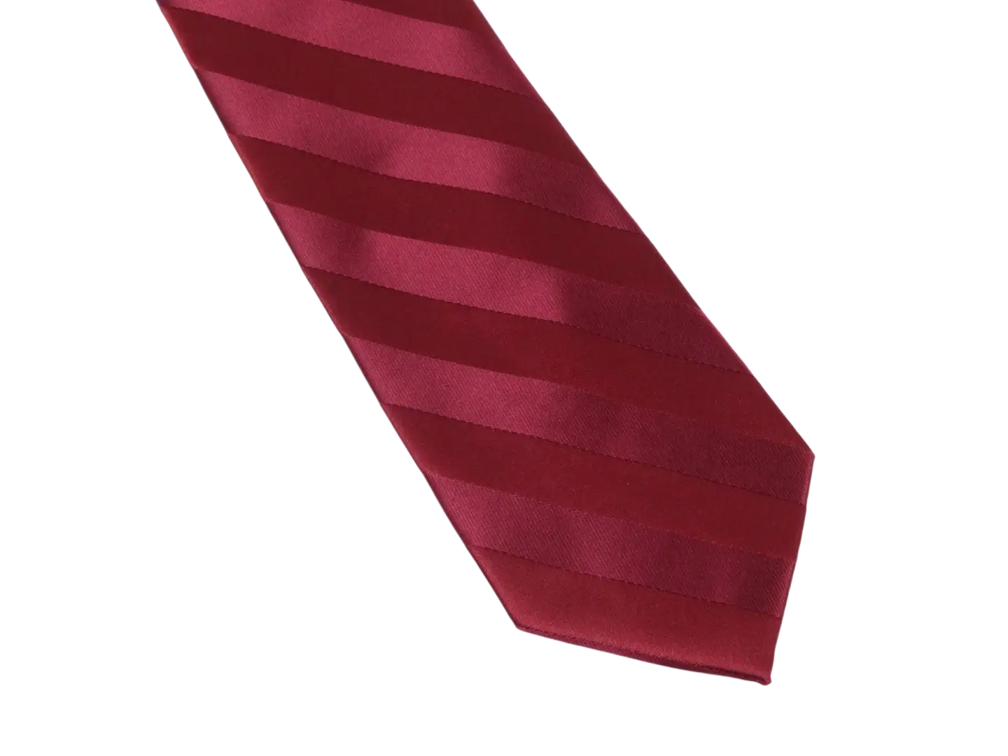 Men's Stacy Adams Tie and Hankie Set Fancy Woven Silky Satin #SAT89 Burgundy