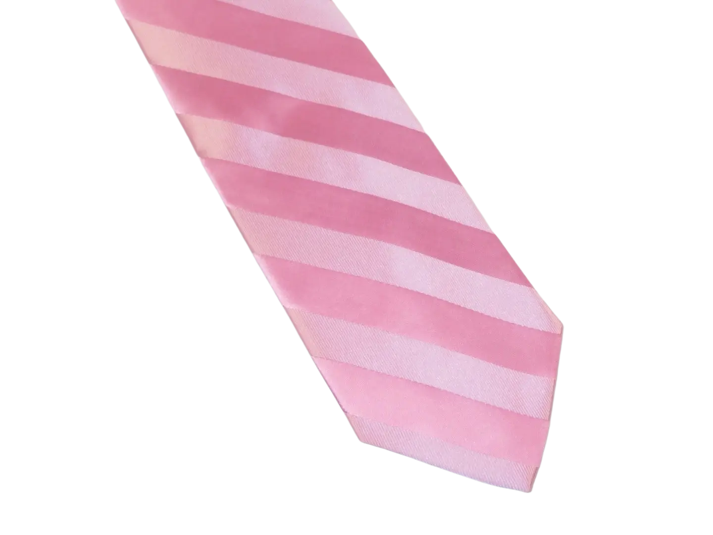 Men's Stacy Adams Tie and Hankie Set Fancy Woven Silky Satin #SAT92 Pink