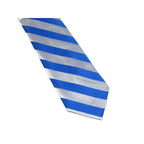 Men's Stacy Adams Tie and Hankie Set Fancy Woven Silky Satin #SAT96 Royal Blue