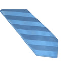 Men's Stacy Adams Tie and Hankie Set Fancy Woven Silky Satin #SAT98 Blue