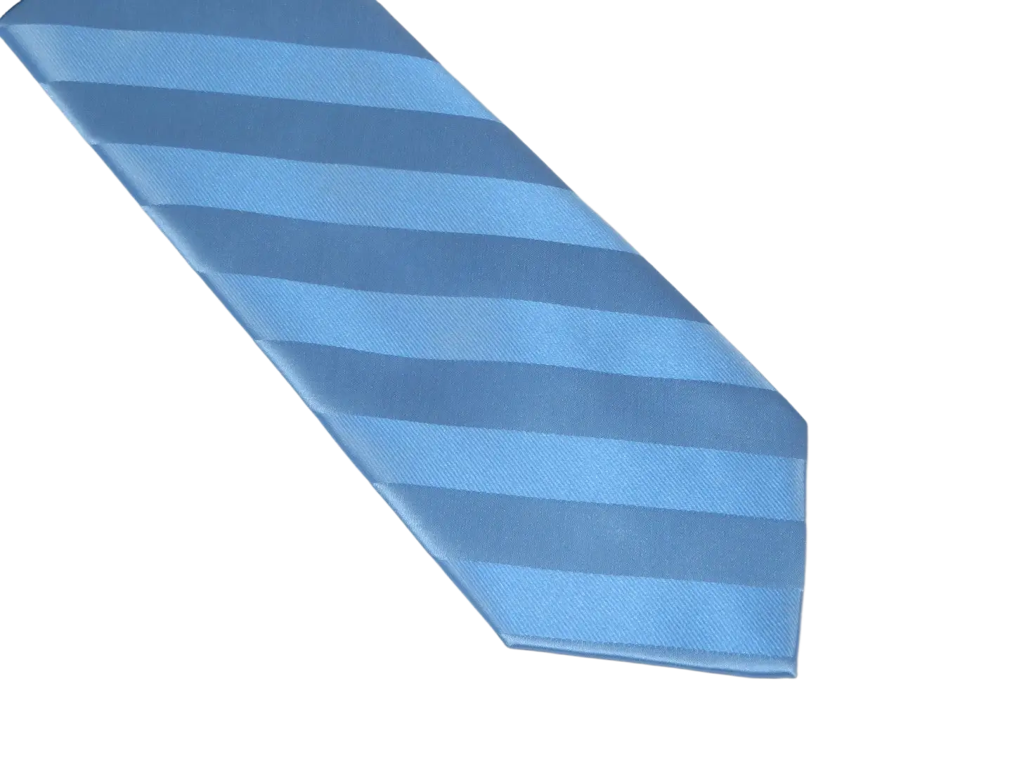 Men's Stacy Adams Tie and Hankie Set Fancy Woven Silky Satin #SAT98 Blue