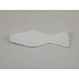 Men's Self Bow Tie By Hand J.Valintin Collection Woven SBT1 White