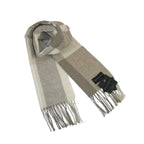 Scarf By J.Valintin Italian Luxurious 100% Wool Made In Italy #Scarf10 Beige Tan