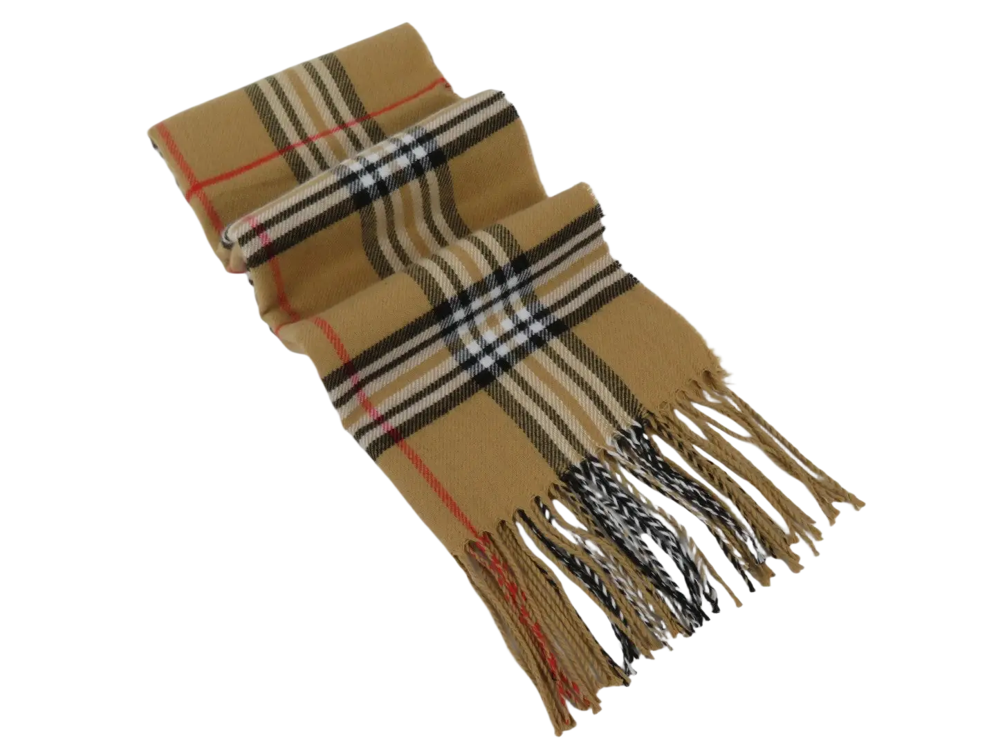 J.Valintin Unisex Plaid Scarf Soft Feel Acrylic Fashion Design #Scarf3 Camel