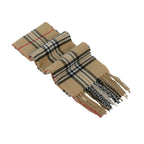 J.Valintin Unisex Plaid Scarf Soft Feel Acrylic Fashion Design #Scarf4 beige
