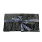 Scarf By J.Valintin Italian Luxurious 100% Wool Made In Italy #Scarf7 Charcoal