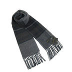 Scarf By J.Valintin Italian Luxurious 100% Wool Made In Italy #Scarf7 Charcoal