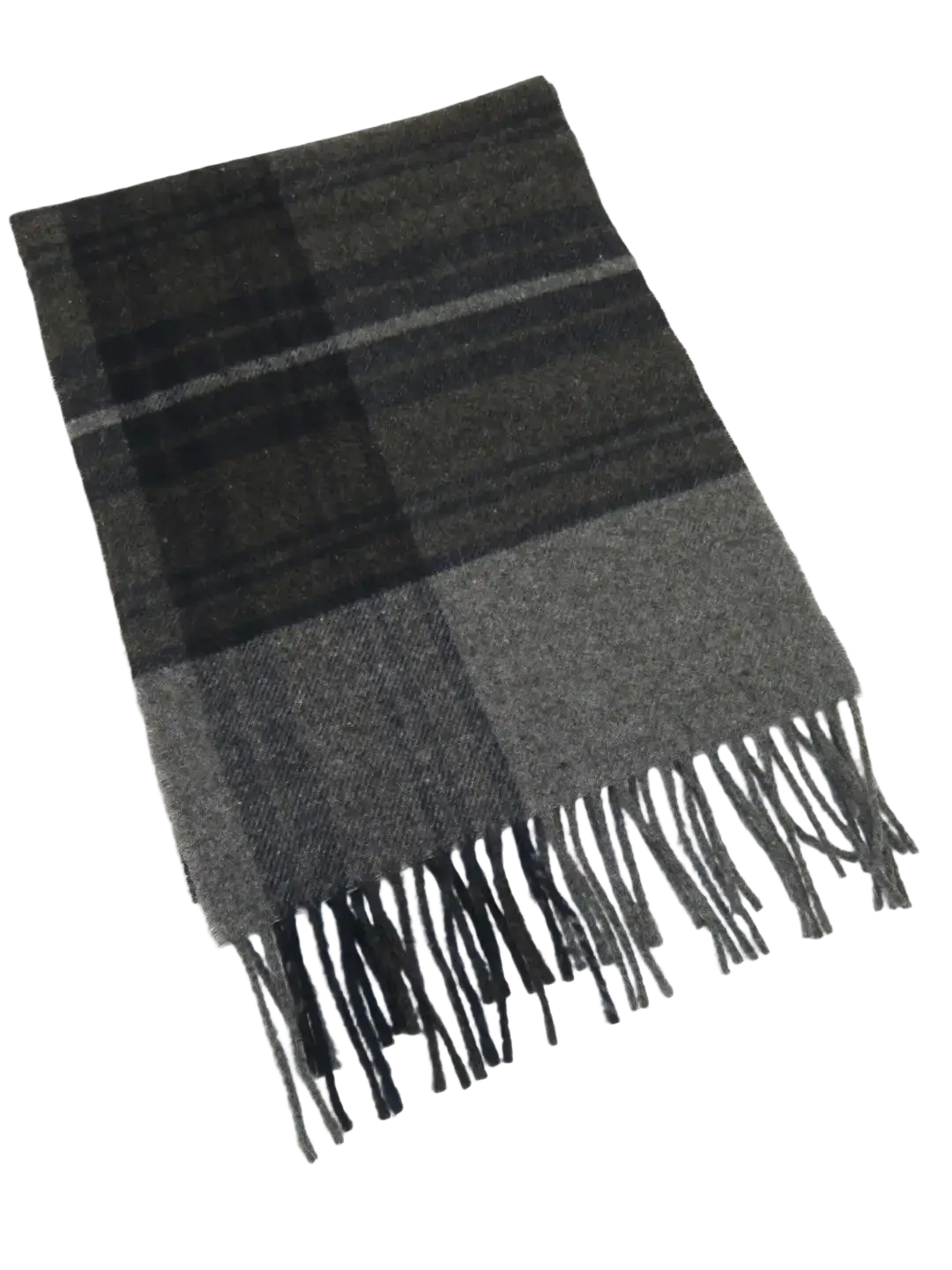 Scarf By J.Valintin Italian Luxurious 100% Wool Made In Italy #Scarf7 Charcoal