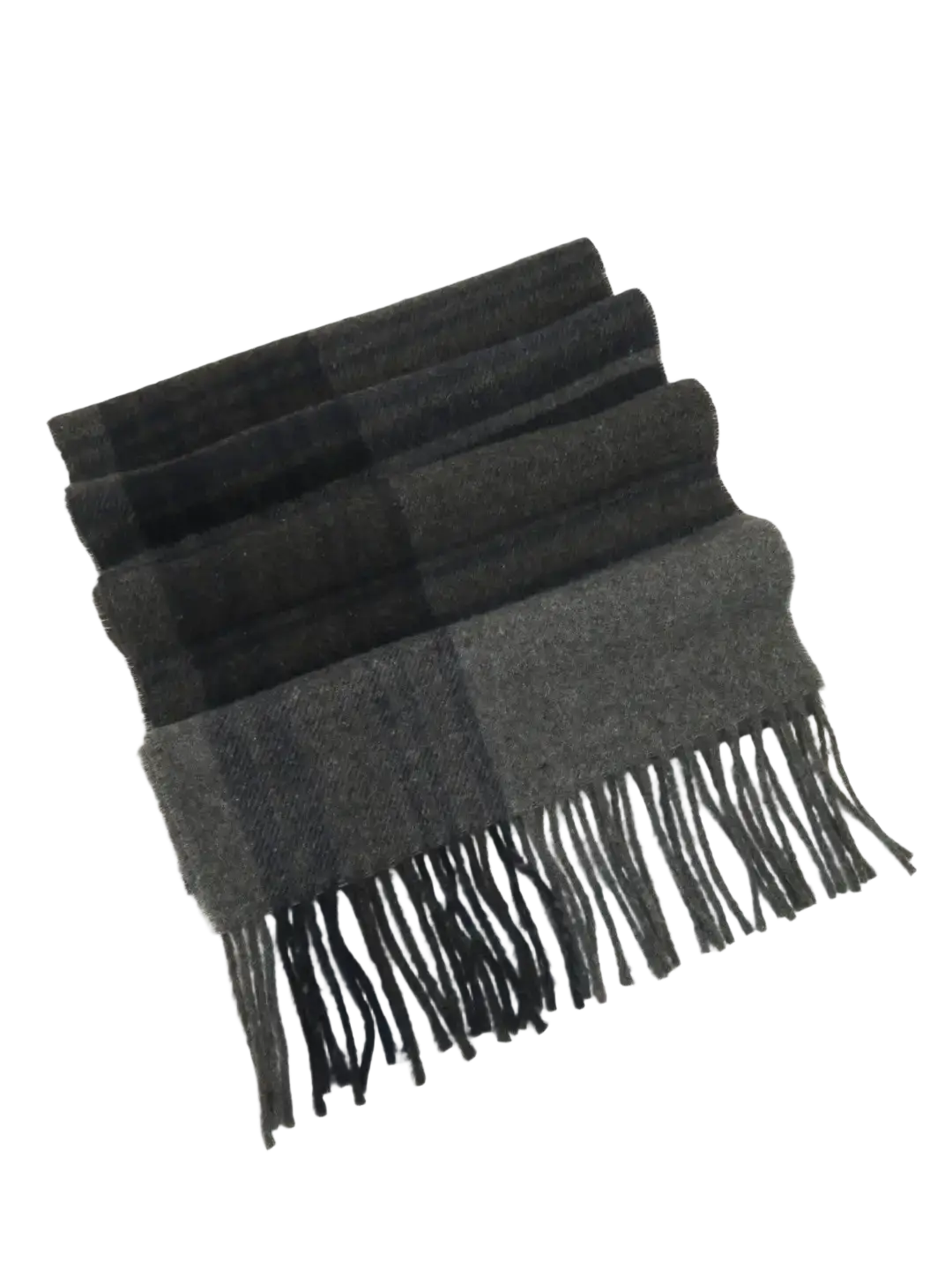 Scarf By J.Valintin Italian Luxurious 100% Wool Made In Italy #Scarf7 Charcoal
