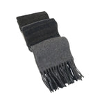 Scarf By J.Valintin Italian Luxurious 100% Wool Made In Italy #Scarf7 Charcoal