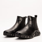 Vinci The Apex Black Leather Men Chelsea Leather Comfort Boot