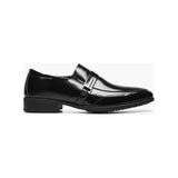 Stacy Adams Abram Moc Toe Bit Slip On Shoes Black 20186 - 001 - J.Valintin Men's Wear Legend - 20186 - 001 - 7 M