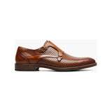 Stacy Adams Arthur Plain Toe Double Monk Strap Shoes Cognac 25654 - 221 - J.Valintin Men's Wear Legend - 25654 - 221 - 7