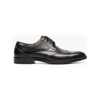 Stacy Adams Asher Wingtip Lace Up Men's Shoes Leather Black 25653 - 001 - J.Valintin Men's Wear Legend - 25653 - 001 - 7