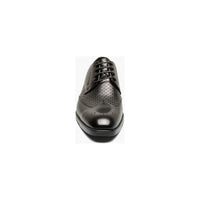 Stacy Adams Asher Wingtip Lace Up Men's Shoes Leather Black 25653 - 001 - J.Valintin Men's Wear Legend - 25653 - 001 - 7