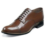 Stacy Adams Biscuit Shoes Brown Madison 00012 - 02 Medium, Extra Wide - J.Valintin Men's Wear Legend - 00012 - 02 - 65D