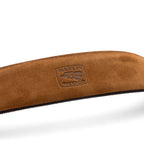 Emilio Genuine Exotic Alligator Belt Navy