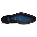 genuine caiman crocodile slip on Shoes Trento Navy
