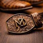 TUCSON Genuine Caiman Belly Skin Cowboy Boot from the Western CollectionStone Orix