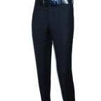 Men Suit BERLUSCONI Turkey Italian Wool 180's Double Breasted UGS94-12 Navy