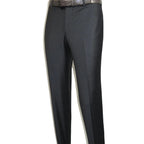 Men Suit BERLUSCONI Turkey Italian Wool 180's Double Breasted UGS94-14 Charcoal