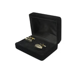 Men J.Valintin Cufflinks by Vitorofolo for French Cuff Shirt V29-39Silver Gold