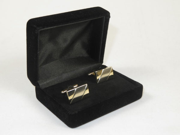 Men J.Valintin Cufflinks by Vitorofolo for French Cuff Shirt V29-43 Gold Silver