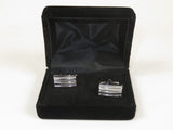 Men J.Valintin Cufflinks by Vitorofolo for French Cuff Shirt V35-29 Silver