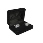 Men J.Valintin Cufflinks by Vitorofolo for French Cuff Shirt V35-29 Silver