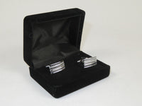 Men J.Valintin Cufflinks by Vitorofolo for French Cuff Shirt V35-29 Silver