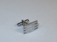 Men J.Valintin Cufflinks by Vitorofolo for French Cuff Shirt V35-29 Silver