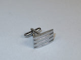 Men J.Valintin Cufflinks by Vitorofolo for French Cuff Shirt V35-29 Silver