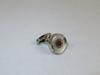 Men J.Valintin Cufflinks by Vitorofolo for French Cuff Shirt V35-31 White Gold